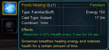 Frosty Healing